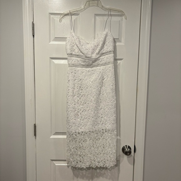 BHLDN Alessa Midi Dress Bridal size 8 - Picture 7 of 10